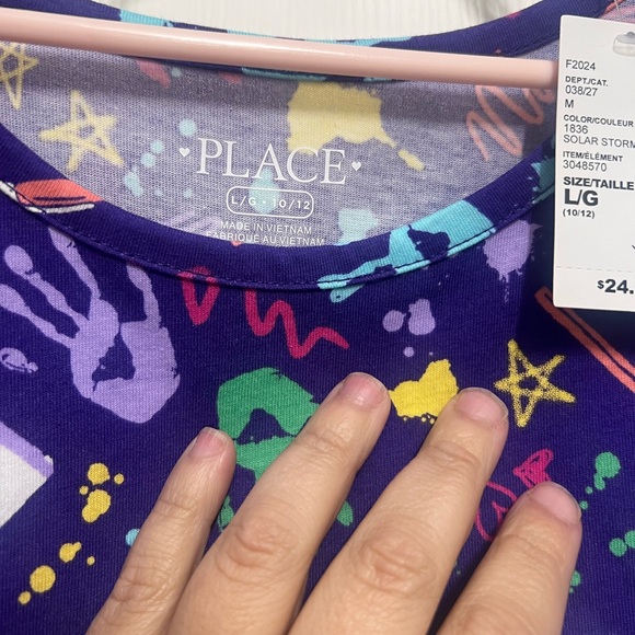 The Children's Place Multicolor Graphic Dress - Picture 4 of 5